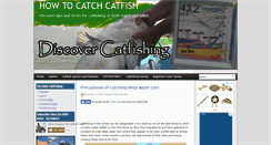 Desktop Screenshot of discovercatfishing.com